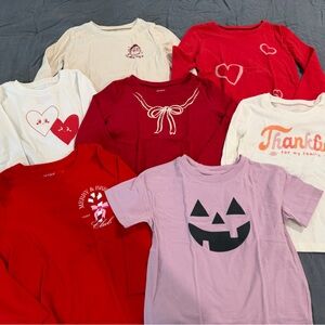 Toddler bundle holiday tee’s